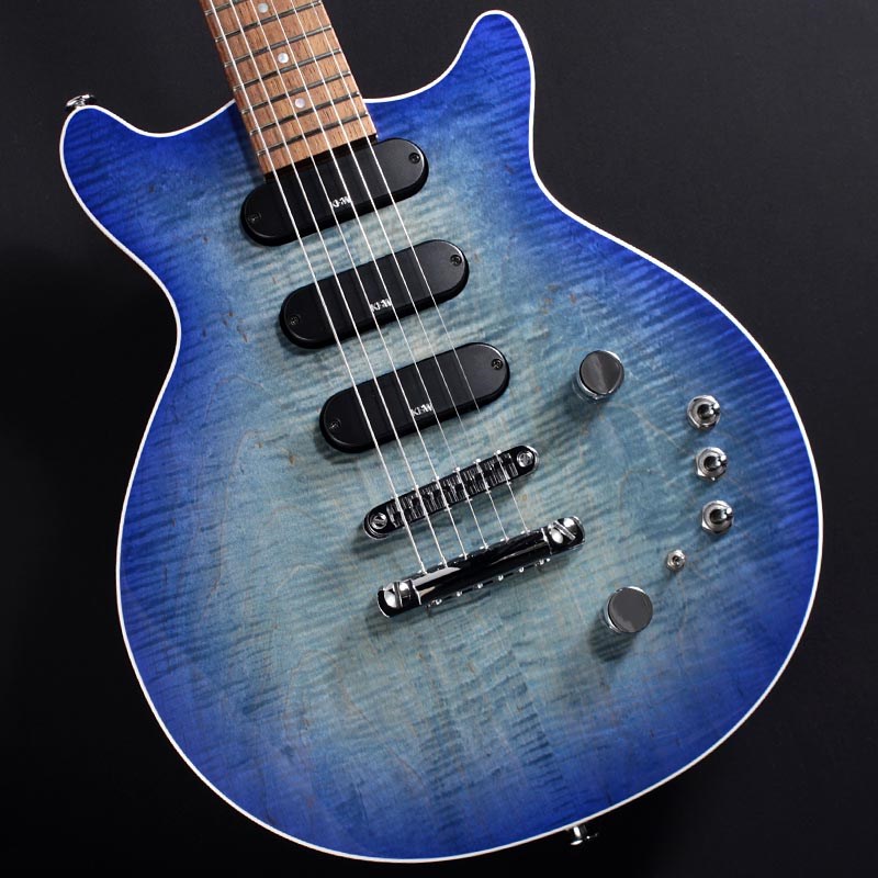 Kz Guitar Works Kz One Semi-Hollow 22F 3S23 T.O.M  (Blue Burst)の画像
